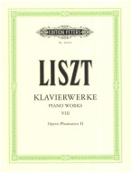Franz Liszt: Klavierwerke 8: Opern-Phantasien II (noty na klavír)
