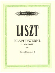 Franz Liszt: Klavierwerke 8: Opern-Phantasien II (noty na klavír)
