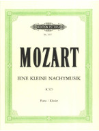 W.A. Mozart: Eine Kleine Nachtmusik KV 525 (noty na klavír)