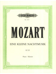 W.A. Mozart: Eine Kleine Nachtmusik KV 525 (noty na klavír)
