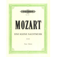 W.A. Mozart: Eine Kleine Nachtmusik KV 525 (noty na klavír)