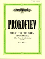 Sergej Prokofjev: Music for Children Op.65 (noty na klavír)