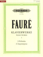 Gabriel Fauré: Piano Works 1 (noty na klavír)