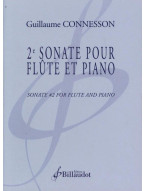 Guillaume Connesson: 2e Sonate pour Flute et Piano (noty na příčnou flétnu, klavír)