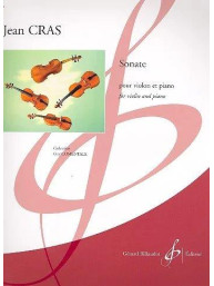 Jean Cras: Sonate (noty na housle, klavír)