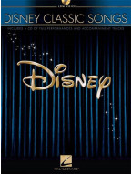 Disney Classic Songs - Low Voice (noty na klavír, zpěv)(+audio)