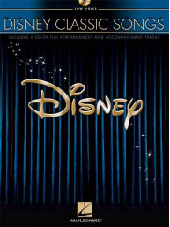 Disney Classic Songs - Low Voice (noty na klavír, zpěv)(+audio)