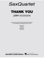 Jerry Dodgion: Thank You (noty pro jazzové kombo, party, partitura)