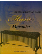 J.S. Bach: Music For Marimba (noty na marimbu)