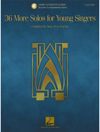 36 More Solos for Young Singers (noty na klavír, zpěv)(+audio)