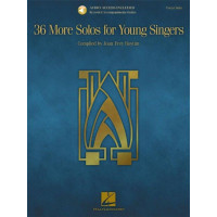 36 More Solos for Young Singers (noty na klavír, zpěv)(+audio)