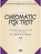 George Hamilton Green: Chromatic Fox Trot (noty pro xylofon, žesťový dechový kvintet, party, partitura)