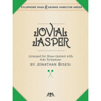 George Hamilton Green: Jovial Jasper (noty pro xylofon, žesťový dechový kvintet, party, partitura)