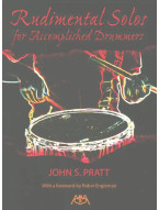 John S. Pratt: Rudimental Solos for Accomplished Drummers (noty na bicí)