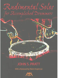 John S. Pratt: Rudimental Solos for Accomplished Drummers (noty na bicí)