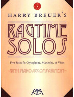 Harry Breuer's Ragtime Solos (noty na xylofon, klavír)(+audio)