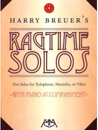 Harry Breuer's Ragtime Solos (noty na xylofon, klavír)(+audio)