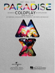 Coldplay: Paradise (noty na klavír, zpěv, akordy)