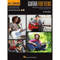 Hal Leonard Guitar for Teens Method (noty, tabulatury na kytaru)(+audio+video)