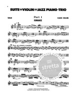 Claude Bolling: Suite For Violin And Jazz Piano (noty na housle, klavír)