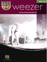 Bass Play-Along 24: Weezer (noty, tabulatury na baskytaru)(+audio)