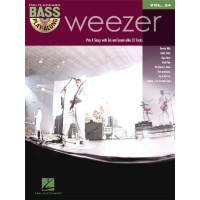 Bass Play-Along 24: Weezer (noty, tabulatury na baskytaru)(+audio)