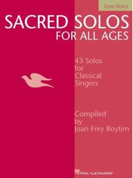 Sacred Solos for All Ages - Low Voice (noty na klavír, zpěv)