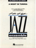 Dizzy Gillespie: A Night in Tunisia (snadné noty pro jazzový soubor, party, partitura)