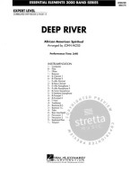 Deep River  (noty pro koncertní orchestr, party, partitura)