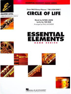Elton John: Circle of Life from The Lion King (noty pro školní orchestr, party, partitura)
