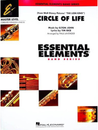 Elton John: Circle of Life from The Lion King (noty pro školní orchestr, party, partitura)