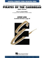 Pirates of the Caribbean Main Theme from The Curse of the Black Pearl (noty pro smyčcový orchestr, party, partitura)