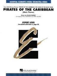 Pirates of the Caribbean Main Theme from The Curse of the Black Pearl (noty pro smyčcový orchestr, party, partitura)