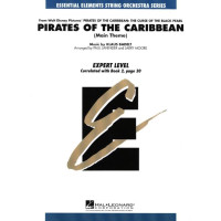 Pirates of the Caribbean Main Theme from The Curse of the Black Pearl (noty pro smyčcový orchestr, party, partitura)