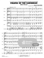 Pirates of the Caribbean Main Theme from The Curse of the Black Pearl (noty pro smyčcový orchestr, party, partitura)