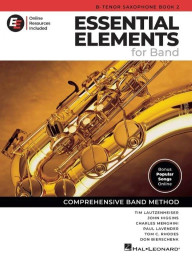 Essential Elements for Band 2 (noty na tenorsaxofon)(+audio+video)