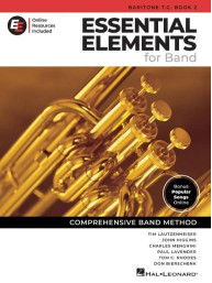 Essential Elements for Band 2 (noty na baryton, houslový klíč)(+audio+video)