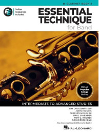 Essential Technique for Band 3 (noty na klarinet)(+audio+video)