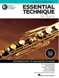 Essential Technique for Band 3 (noty na basklarinet)(+audio+video)