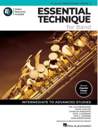 Essential Technique for Band 3 (noty na altsaxofon)(+audio+video)