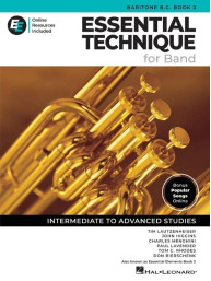 Essential Technique for Band 3 (noty na baryton, basový klíč)(+audio+video)