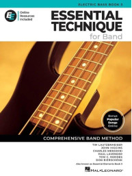 Essential Technique for Band 3 (noty na baskytaru)(+audio+video)
