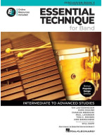 Essential Technique for Band 3 (noty na perkuse)(+audio+video)