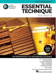 Essential Technique for Band 3 (noty na perkuse)(+audio+video)