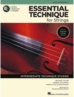 Essential Technique for Strings 3 (noty na housle)(+audio+video)