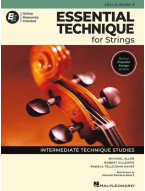 Essential Technique for Strings 3 (not na violoncello)(+audio+video)
