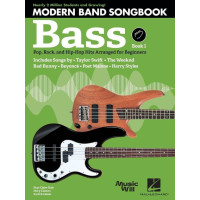 Modern Band Method Bass Songbook 1 (tabulatury na baskytaru)