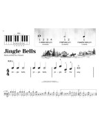 Christmas Songs for the Very Beginner (noty na snadný klavír)(+audio)
