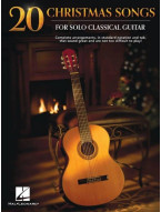 20 Christmas Songs for Solo Classical Guitar (noty, tabulatury na kytaru)