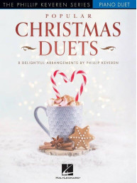 Phillip Keveren: Popular Christmas Duets (noty na čtyřruční klavír)